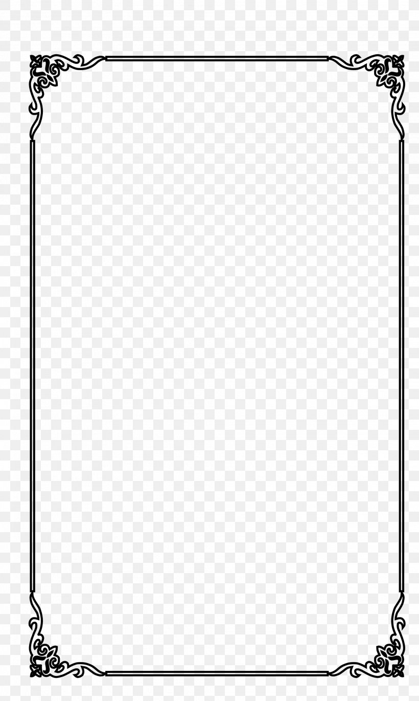 Picture Frame Computer File, PNG, 2033x3397px, Picture Frame, Area, Black, Black And White, Monochrome Download Free