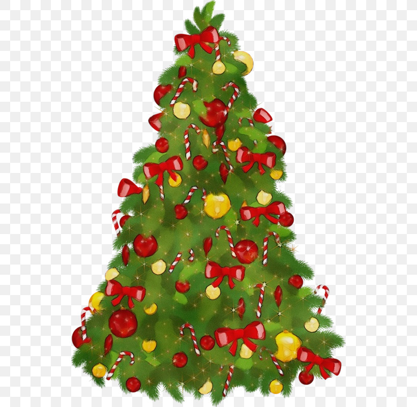 Christmas Tree, PNG, 540x800px, Watercolor, Christmas, Christmas Decoration, Christmas Ornament, Christmas Tree Download Free