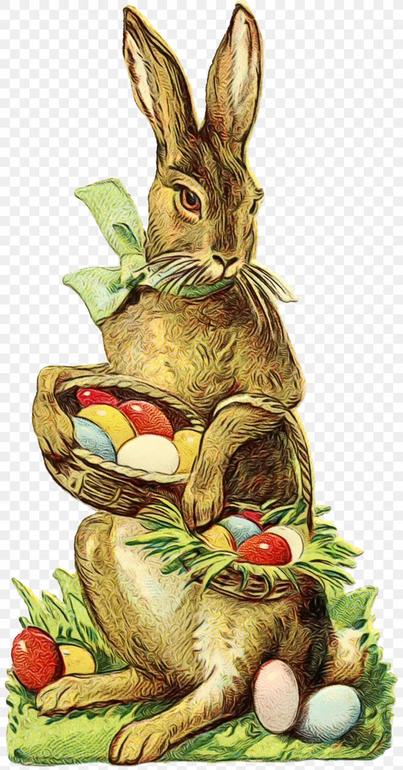 Easter Bunny, PNG, 941x1800px, Watercolor, Easter, Easter Bunny, Easter Egg, Hare Download Free