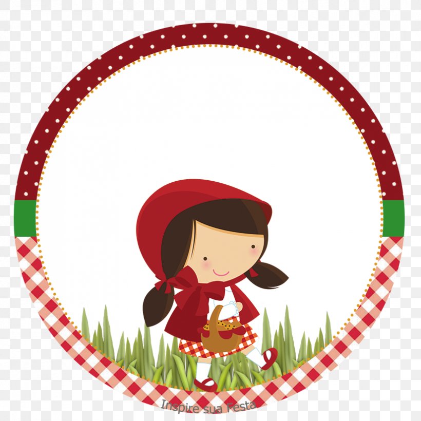 Little Red Riding Hood Big Bad Wolf Clip Art, PNG, 827x827px, Little Red Riding Hood, Big Bad Wolf, Christmas, Christmas Decoration, Christmas Ornament Download Free