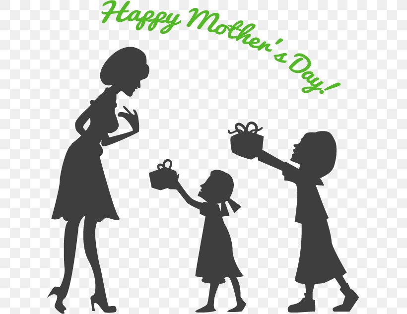 Mother's Day Silhouette Child, PNG, 629x633px, Mother, Area, Business, Child, Communication Download Free