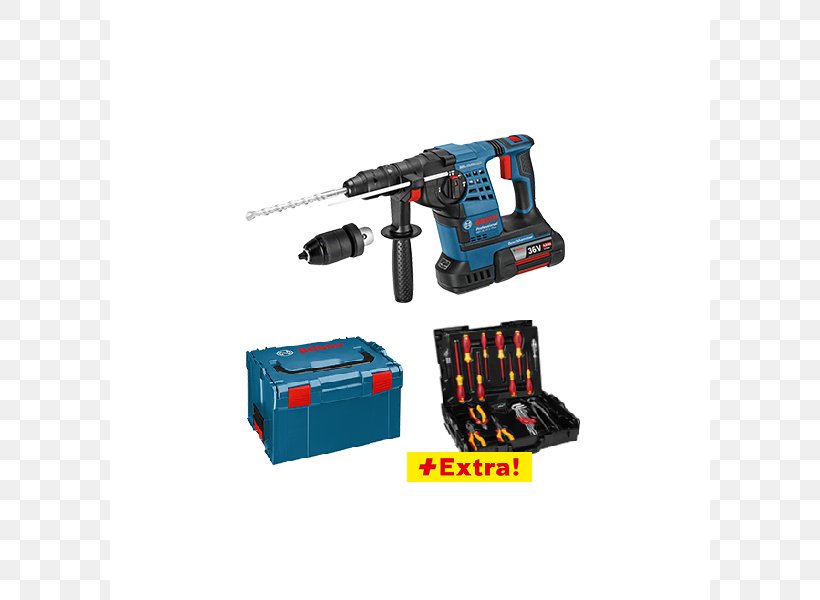 SDS Hammer Drill Augers Robert Bosch GmbH Akkubohrhammer GBH 36 V-LI Compact Professional Hardware/Electronic, PNG, 600x600px, Sds, Augers, Bosch Power Tools, Cordless, Drill Bit Shank Download Free