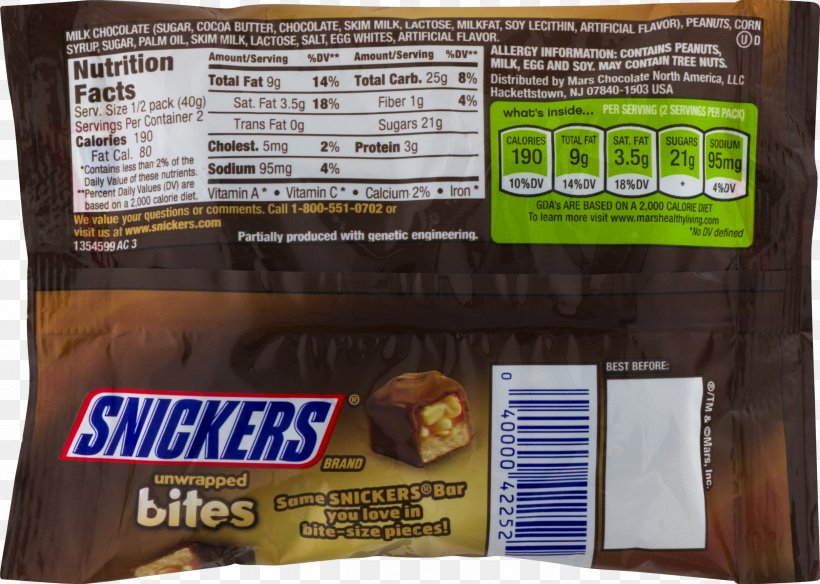 Chocolate Bar Food Snickers Nutrition Facts Label, PNG, 2500x1782px, Chocolate Bar, Calorie, Candy, Candy Bar, Chocolate Download Free