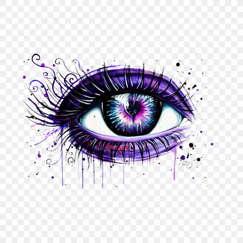 Drawing Artist Image Eye, PNG, 2289x2289px, Watercolor, Cartoon, Flower, Frame, Heart Download Free