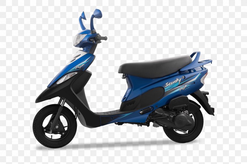Motorized Scooter TVS Scooty Car TVS Motor Company, PNG, 2000x1334px, Scooter, Bicycle, Car, Color, Himalayan Highs Download Free