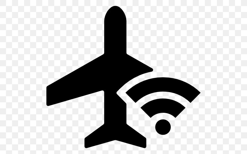 Airplane Wi-Fi Clip Art, PNG, 512x512px, Airplane, Black And White, Freeplane, Hotspot, Internet Download Free
