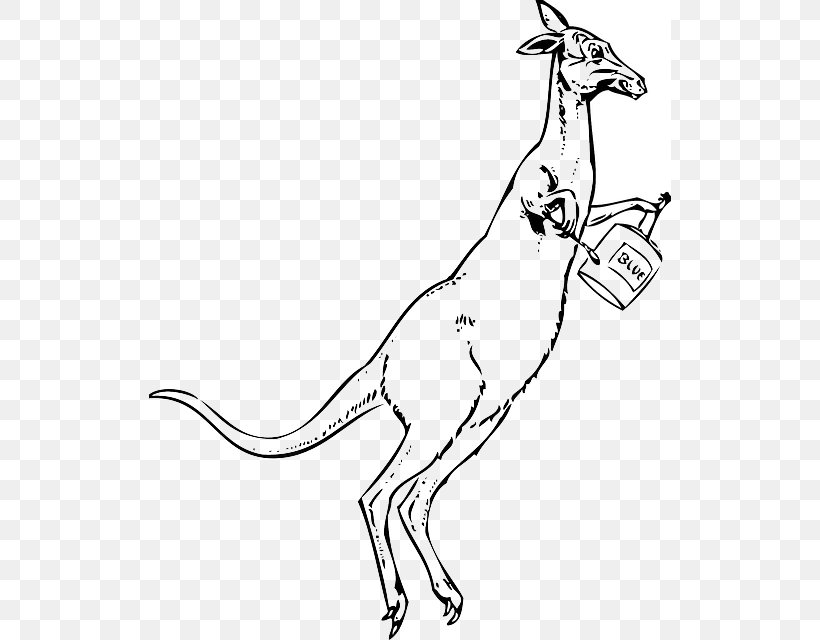 Macropods Kangaroo Clip Art Cartoon Drawing, PNG, 522x640px, Macropods, Animal Figure, Arm, Artwork, Beak Download Free