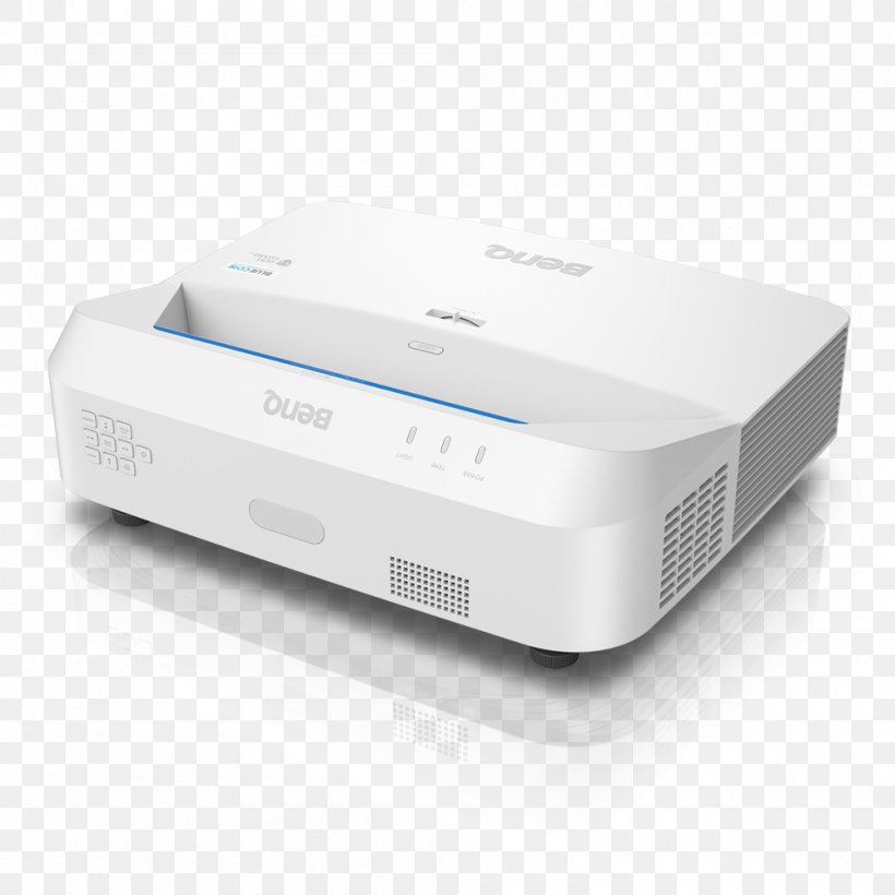 Multimedia Projectors BenQ LH890UST FHD Interactive Ultra Short Throw Laser Laser Projector, PNG, 1000x1000px, Multimedia Projectors, Benq, Computer Monitors, Digital Light Processing, Display Resolution Download Free