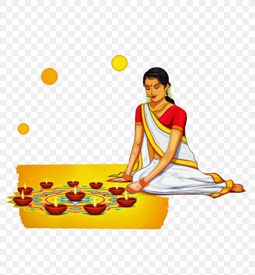 Onam Art, PNG, 1000x1080px, Apple Ipad Family, Android, Iphone, Onam, Orange Download Free