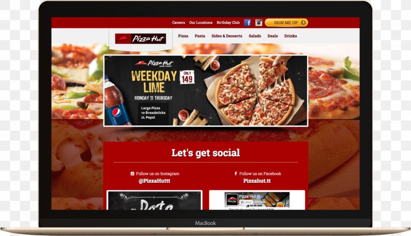 Pizza Hut Menu Fast Food Mobile Blog, PNG, 1530x878px, Pizza Hut, Advertising, Blog, Brand, Display Advertising Download Free