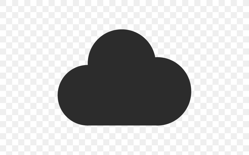 Cloud Computing Icon Design Symbol, PNG, 512x512px, Cloud Computing, App Store, Black, Heart, Icon Design Download Free