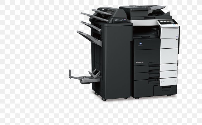 Konica Minolta Photocopier Multi-function Printer Standard Paper Size Printing, PNG, 970x600px, Konica Minolta, Electronic Device, Image Scanner, Inputoutput, Konica Download Free