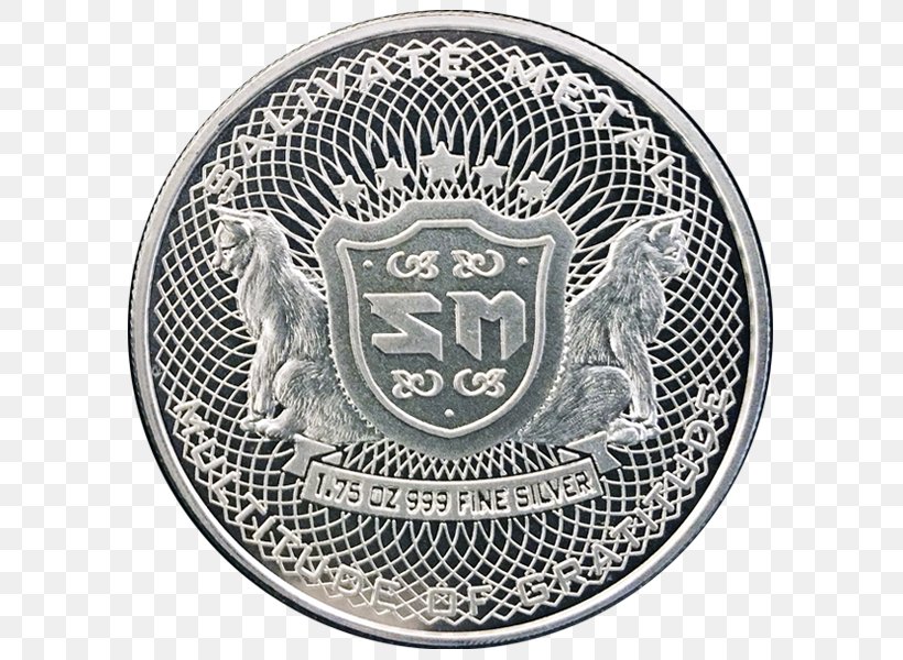 Silver Coin Metal Bullion, PNG, 600x600px, Silver, Bullion, Coin, Currency, Diameter Download Free
