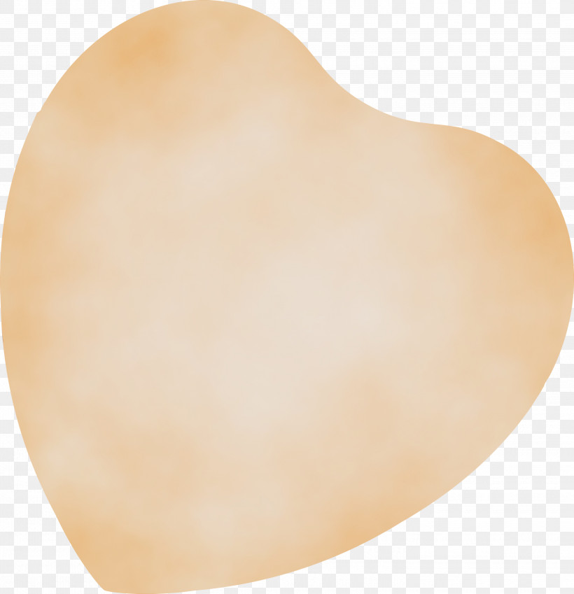 Skin Beige, PNG, 2895x2999px, Kawaii Heart, Beige, Paint, Skin, Watercolor Download Free