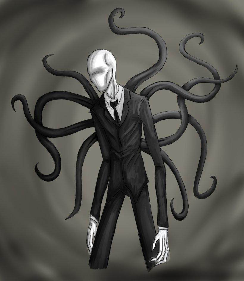 Slender The Eight Pages Slenderman Drawing Creepypasta Sketch, PNG