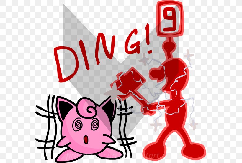 Super Smash Bros. Brawl Super Smash Bros. For Nintendo 3DS And Wii U Kirby Mr. Game And Watch, PNG, 579x555px, Watercolor, Cartoon, Flower, Frame, Heart Download Free