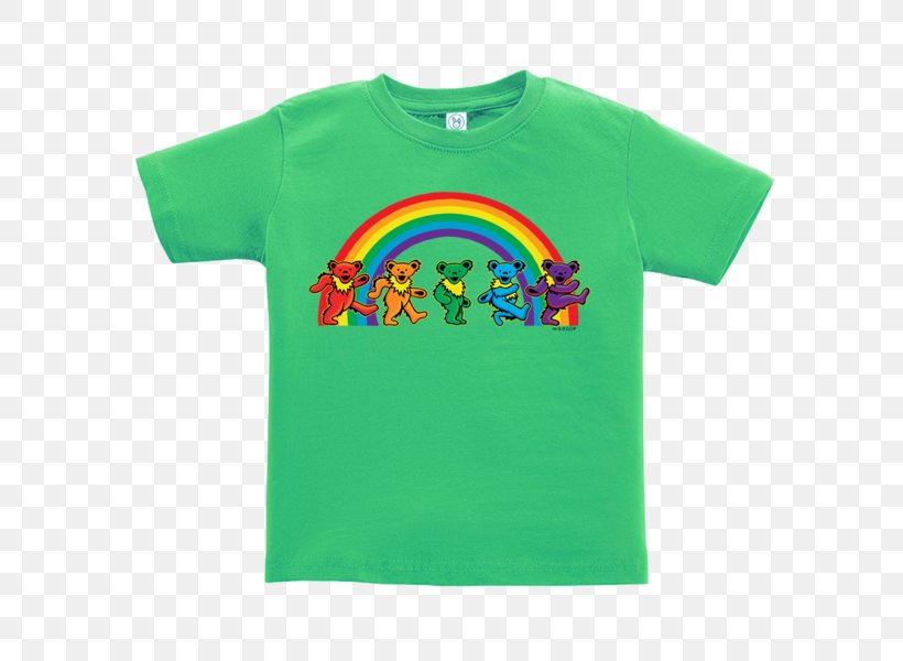 T-shirt Grateful Dead Green Hippie, PNG, 600x600px, Tshirt, Active Shirt, Bear, Brand, Child Download Free