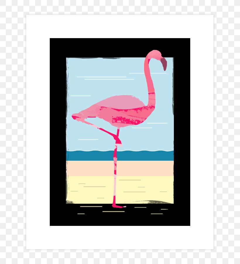 T-shirt Hoodie Art Beak Navy, PNG, 740x900px, Tshirt, Art, Beak, Bird, Flamingo Download Free