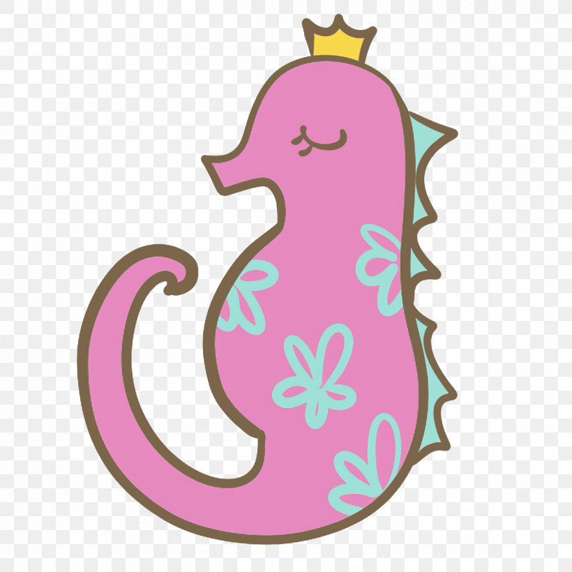 Seahorses Pipefishes And Allies Character Pink M Meter, PNG, 1200x1200px, Cute Dragon, Character, Character Created By, Dragon Cartoon, Meter Download Free