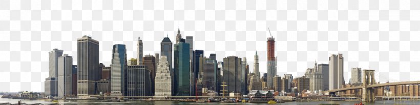 Brooklyn Skyline Skyscraper Cityscape High-rise Building, PNG, 1200x300px, Brooklyn, Building, City, Cityscape, Highrise Building Download Free