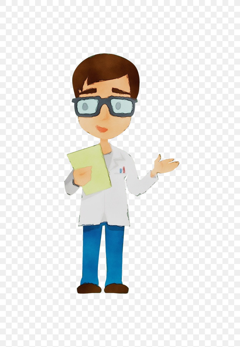 Cartoon Finger Physician Gesture Thumb, PNG, 512x1183px, Watercolor, Cartoon, Finger, Gesture, Paint Download Free