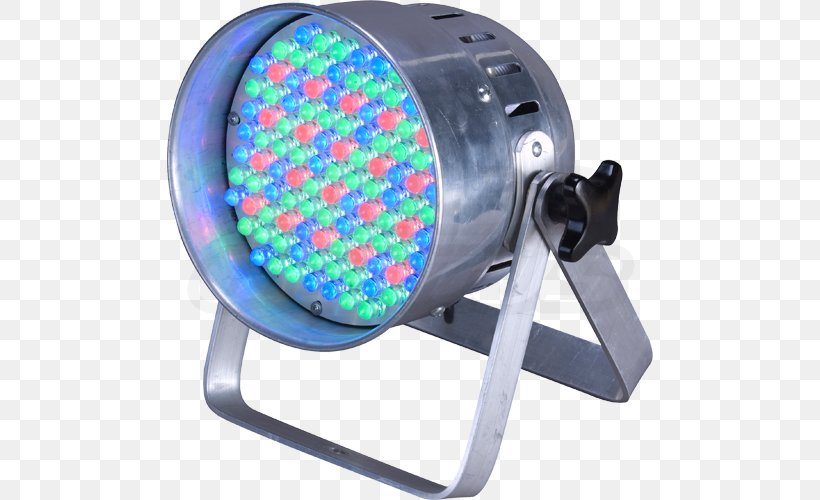 LED Stage Lighting Light-emitting Diode Parabolic Aluminized Reflector Light, PNG, 500x500px, Light, Color, Led Lamp, Led Stage Lighting, Lightemitting Diode Download Free