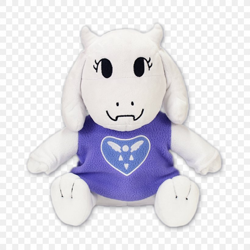 Undertale Stuffed Animals & Cuddly Toys Plush Doll Amazon.com, PNG, 1024x1024px, Watercolor, Cartoon, Flower, Frame, Heart Download Free