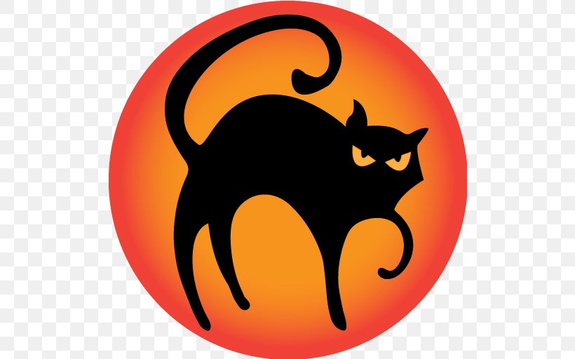 Cat Halloween Jack-o-lantern ICO Icon, PNG, 512x512px, Cat, Apple Icon Image Format, Black Cat, Carnivoran, Cat Like Mammal Download Free