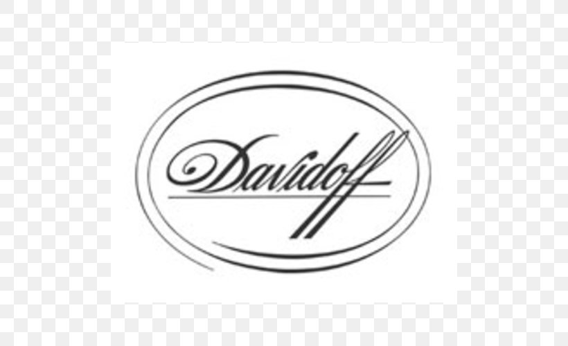 Davidoff Cocktail Party Cigar Retail Cool Water, PNG, 500x500px, Davidoff, Area, Black And White, Brand, Calligraphy Download Free