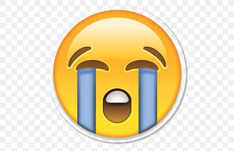 Face With Tears Of Joy Emoji Crying Emoticon Sticker, PNG, 530x530px, Emoji, Anger, Crying, Emoticon, Emotion Download Free