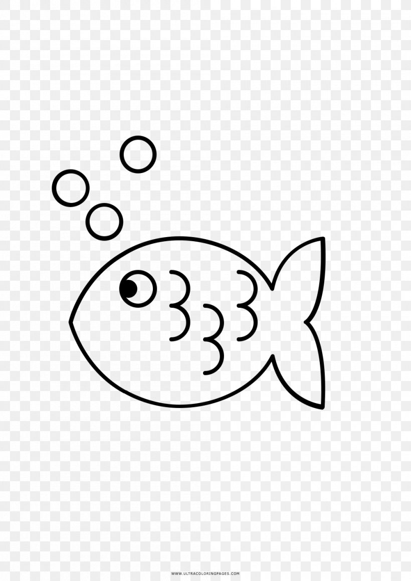 Fish Drawing Coloring Book Clip Art, PNG, 1000x1414px, Fish, Area, Art, Black, Black And White Download Free