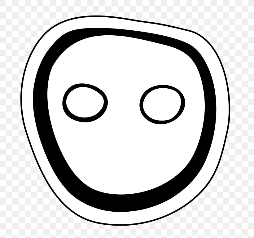 Smiley Nose Line Art Mouth, PNG, 768x768px, Smiley, Area, Black And White, Emoticon, Emotion Download Free