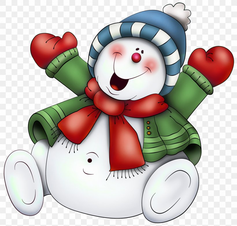 Snowman With Scarf Clipart, PNG, 2511x2402px, Santa Claus, Cartoon, Christmas, Christmas Card, Christmas Cookie Download Free
