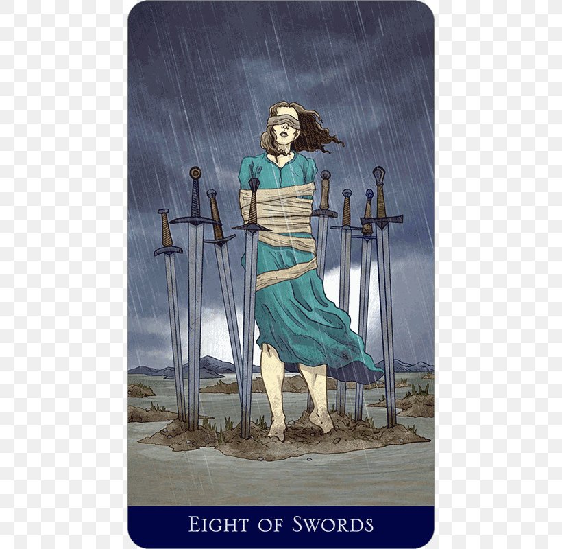 The Llewellyn Tarot Llewellyn Worldwide Eight Of Swords Playing Card, PNG, 600x800px, Tarot, Astrology, Cartomancy, E Waite, Eight Of Swords Download Free