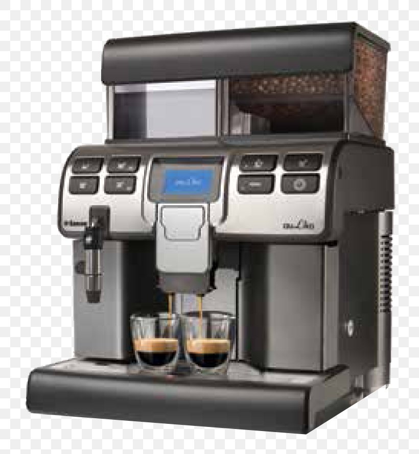 Coffeemaker Philips Saeco Aulika MID Philips Saeco Lirika, PNG, 818x889px, Coffee, Burr Mill, Cappuccinatore, Cappuccino, Coffeemaker Download Free