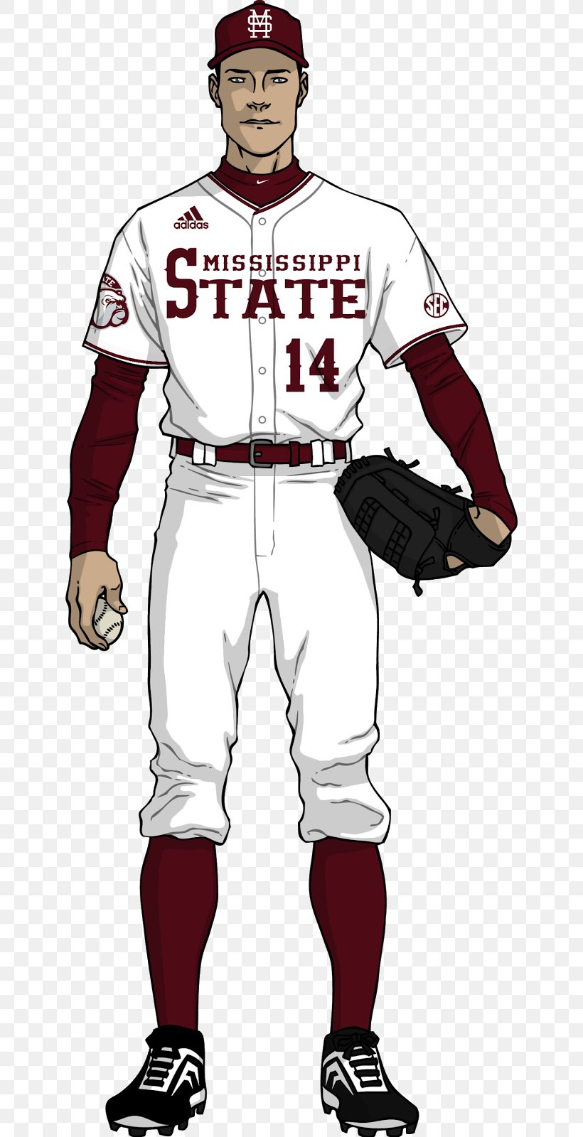 Ole Miss Rebels Baseball Mississippi State Bulldogs Football Mississippi State University Southeastern Conference Mississippi State Bulldogs Baseball, PNG, 636x1600px, Ole Miss Rebels Baseball, Baseball, Baseball Equipment, Baseball Player, Baseball Positions Download Free