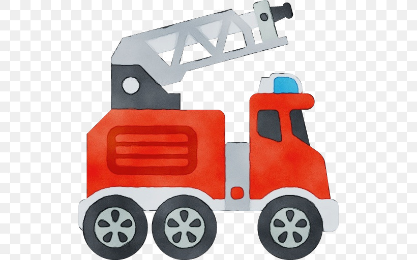 Baby Toys, PNG, 512x512px, Watercolor, Baby Toys, Car, Fire Apparatus, Locomotive Download Free