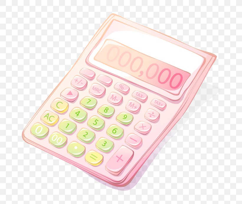 Calculator Pink Euclidean Vector Png 762x691px Designer