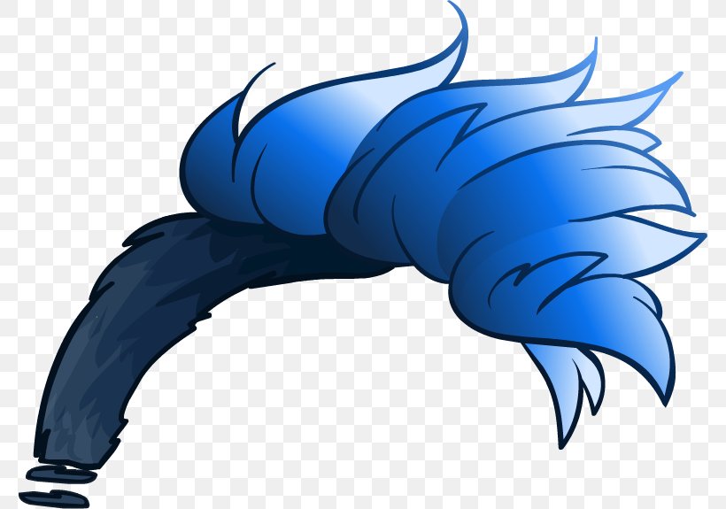 Club Penguin Island Wig Hair, PNG, 778x575px, Club Penguin, Animal, Blue, Blue Hair, Cartoon Download Free