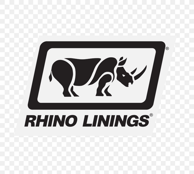 Rhino Linings Of CDA Business Truck Bedliner Rhino Linings Of Winnipeg, PNG, 735x735px, Business, Area, Black, Black And White, Brand Download Free