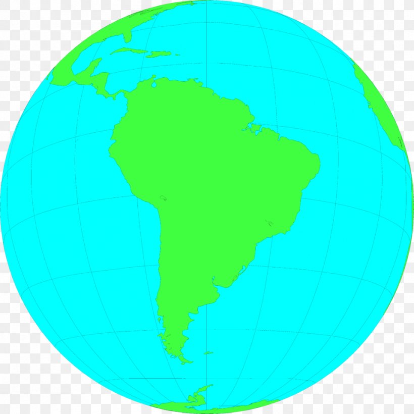South America Latin America Earth Globe Clip Art, PNG, 958x958px, South America, Americas, Aqua, Area, Cartoon Download Free