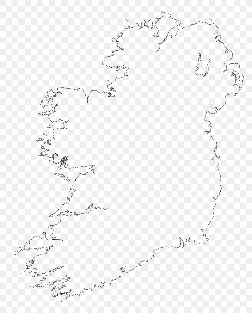 Ireland White Literature Map Angle, PNG, 1213x1507px, Ireland, Area, Black And White, Drawing, Kevin Quinn Download Free
