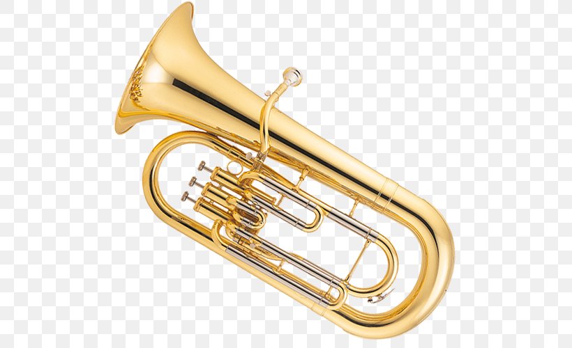 Saxhorn Euphonium Cornet Tuba Trumpet, PNG, 500x500px, Watercolor, Cartoon, Flower, Frame, Heart Download Free