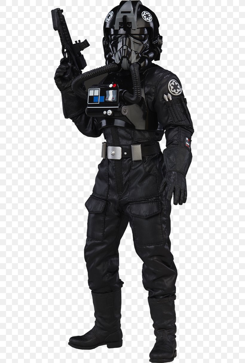 Star Wars: TIE Fighter Snowtrooper Sideshow Collectibles, PNG, 480x1214px, Star Wars Tie Fighter, Costume, Film, First Order, Gareth Edwards Download Free