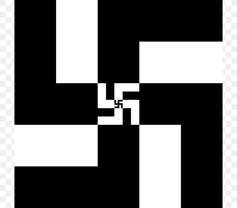 Swastika Nazism Symbol Clip Art, PNG, 720x720px, Swastika, Black, Black And White, Brand, Buddhist Symbolism Download Free