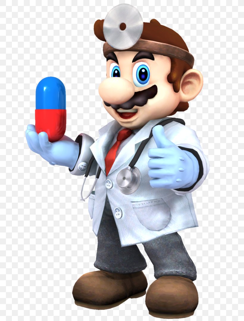 Dr. Mario Super Mario Bros. Donkey Kong, PNG, 742x1077px, Dr Mario, Donkey Kong, Figurine, Finger, Mario Download Free