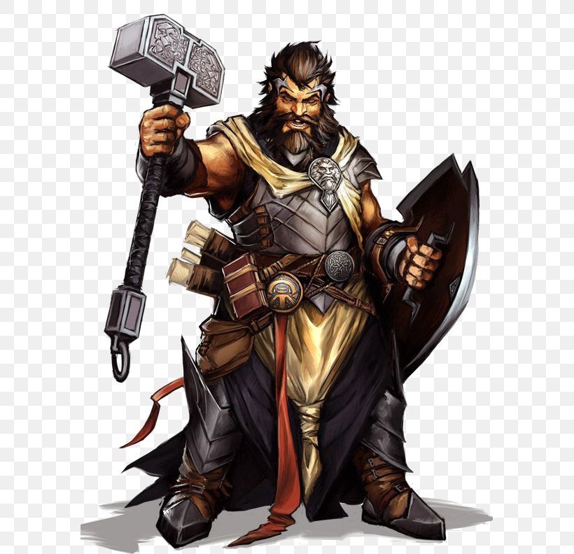 Dungeons & Dragons Pathfinder Roleplaying Game Dwarf Non-player Character, PNG, 589x792px, Dungeons Dragons, Aggression, Art, Cleric, Cold Weapon Download Free