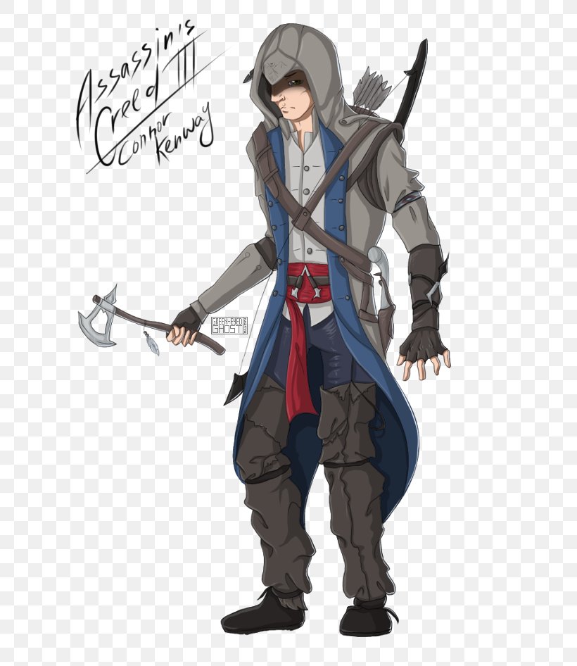 Edward Kenway Connor Kenway Character Costume Design, PNG, 700x946px, Watercolor, Cartoon, Flower, Frame, Heart Download Free