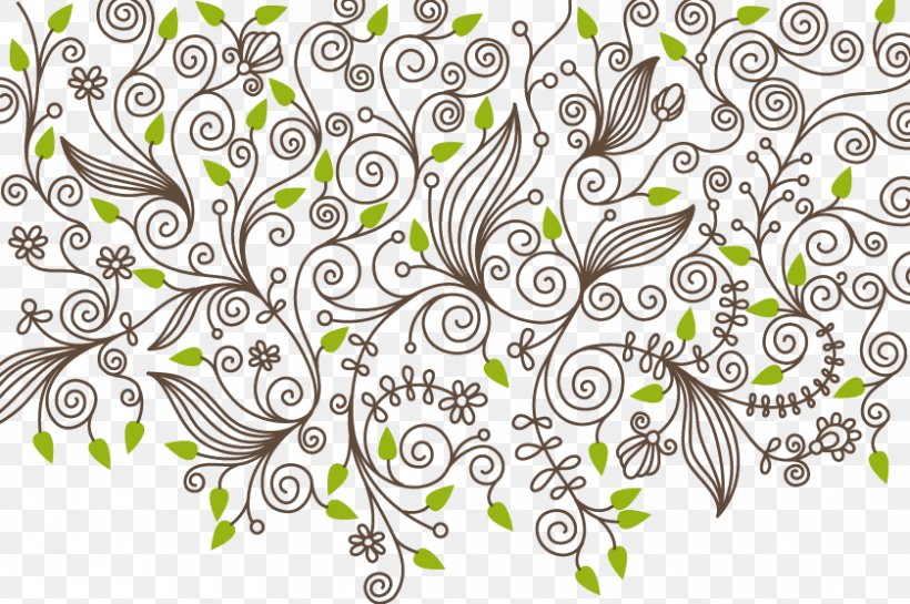 Euclidean Vector Line Pattern, PNG, 839x558px, Ornament, Art, Branch, Butterfly, Decorative Arts Download Free