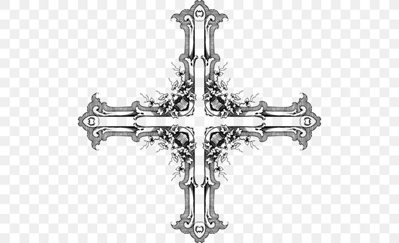 Crucifix Vector Graphics Clip Art, PNG, 500x500px, Crucifix, Art, Christian Cross, Cross, Crucifixion Download Free